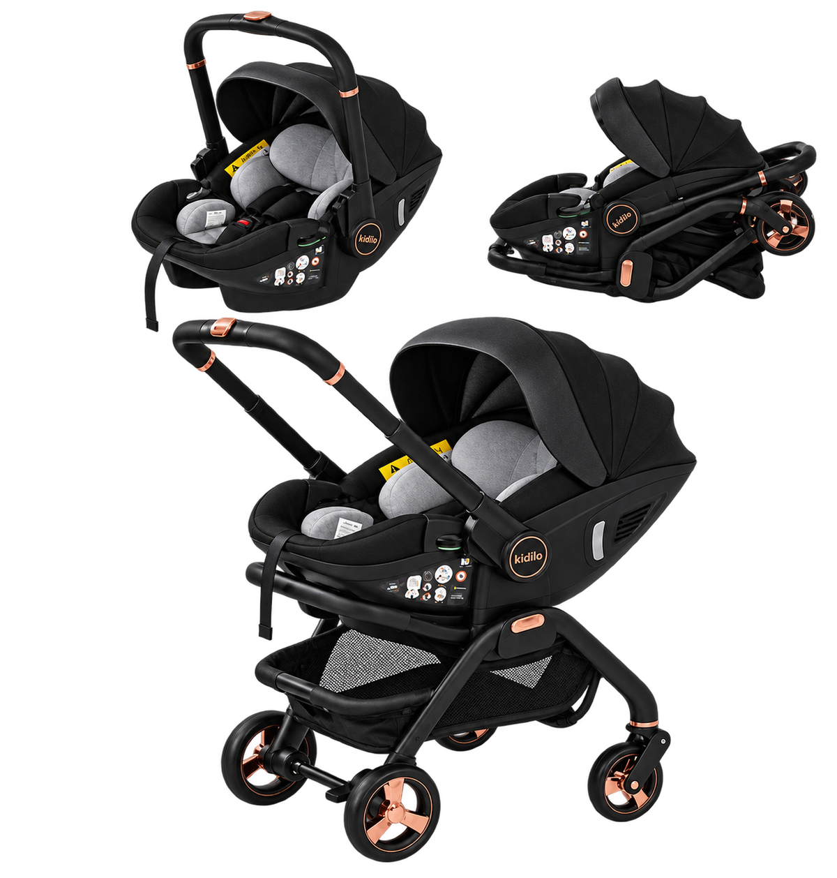 عربانه وكرسي سياره (carseat)